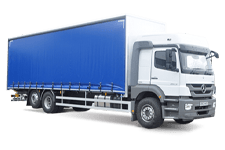 Van Hire Stafford - 26 Tonne Curtain Side Truck - Truck hire Stafford