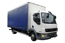 Van Hire Stafford - 7.5 Tonne Curtain Side Truck - Truck hire Stafford