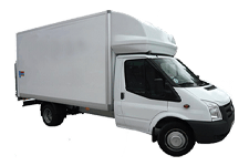 Van Hire Stafford - Ford Luton Box Tail Lift - Van hire Stafford