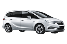 Van Hire Stafford - Vauxhall Zafira 5 + 2 - Minibus hire Stafford